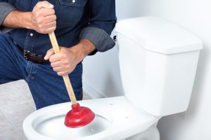 رفع گرفتگی توالت فرنگی