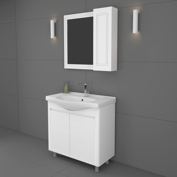روشویی کابینتی مدل ویستا 80 زمینی