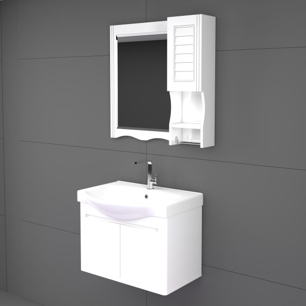 روشویی کابینتی مدل رتینا 66 دیواری