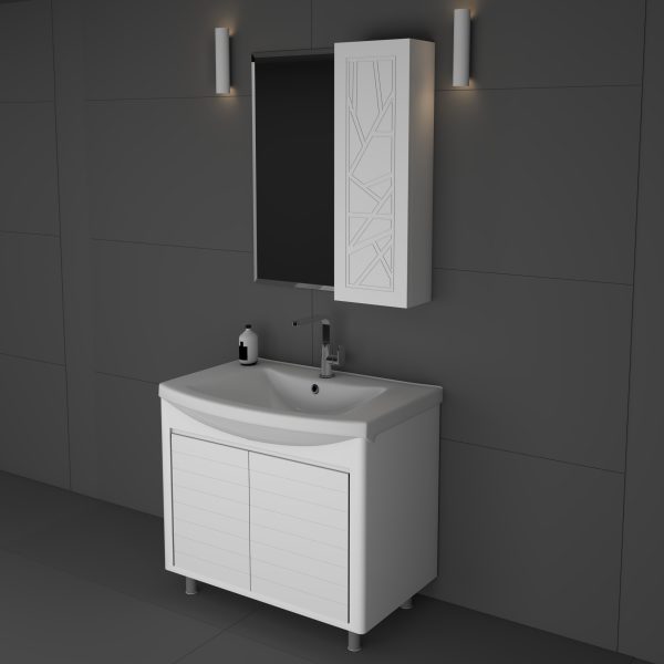 روشویی کابینتی مدل نیلیا 70 زمینی
