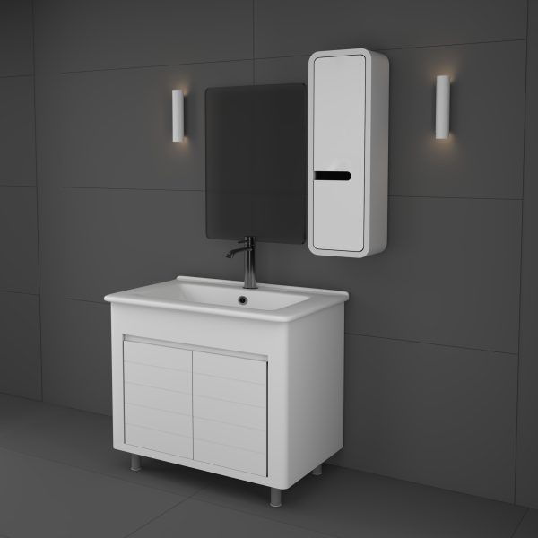 روشویی کابینتی مدل بهرنگ 60 زمینی