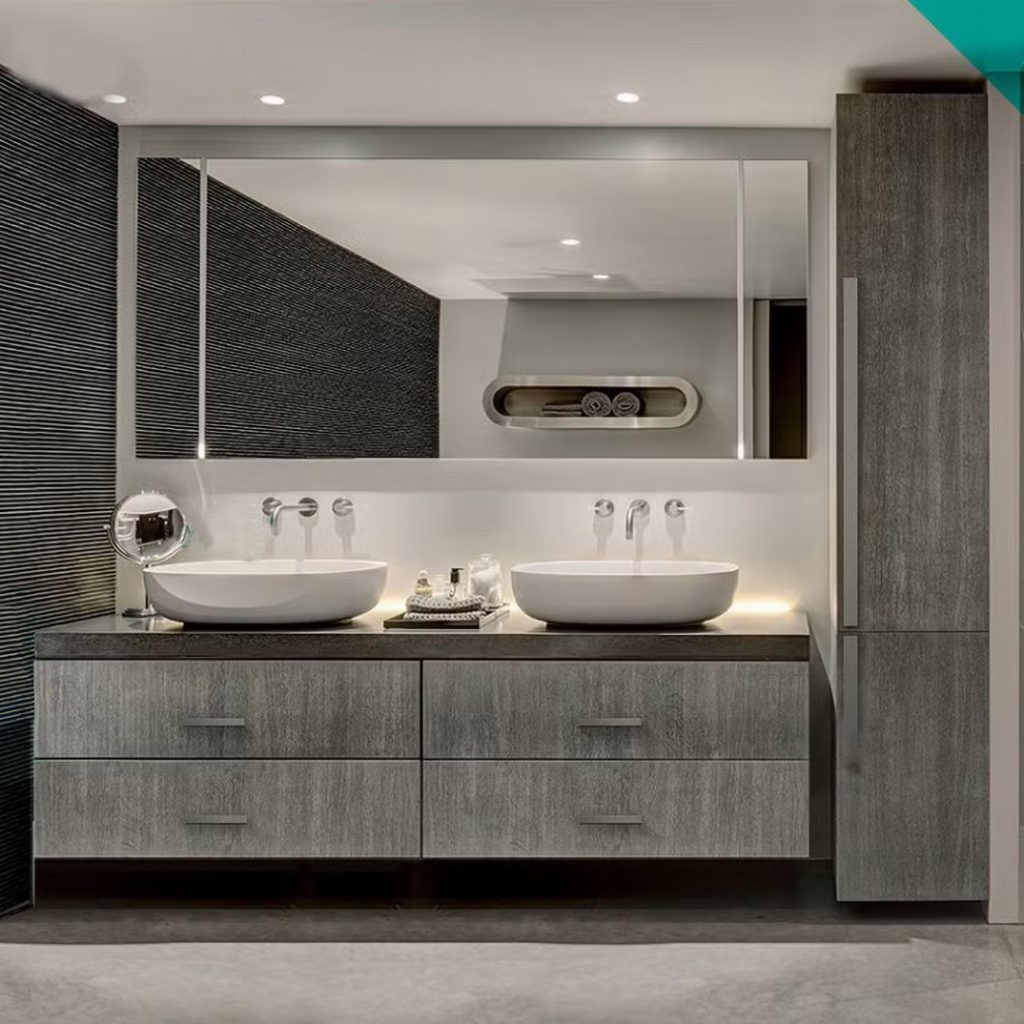 روش نصب روشویی کابینتی