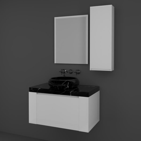 روشویی کابینتی مدل 4001 دیواری